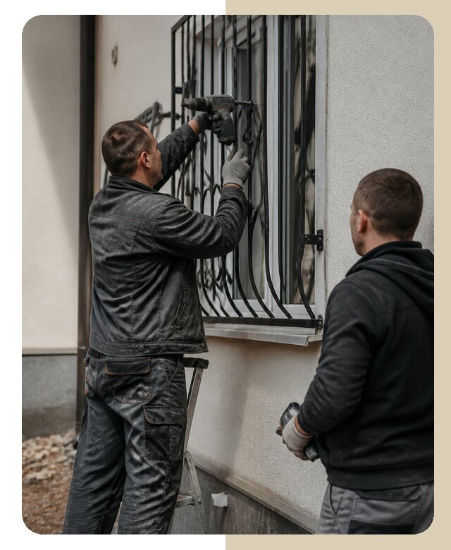 Установка наружных решеток в Подольске от 5105 р. | ДвериЛегко-Пдл